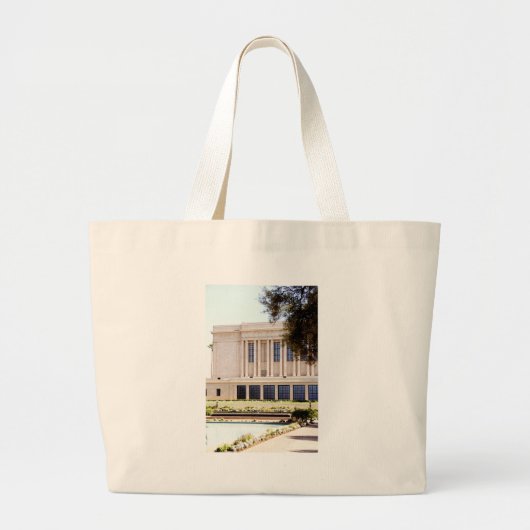 lds mormoonse mesa arizona tempel foto grote tote bag (Voorkant)