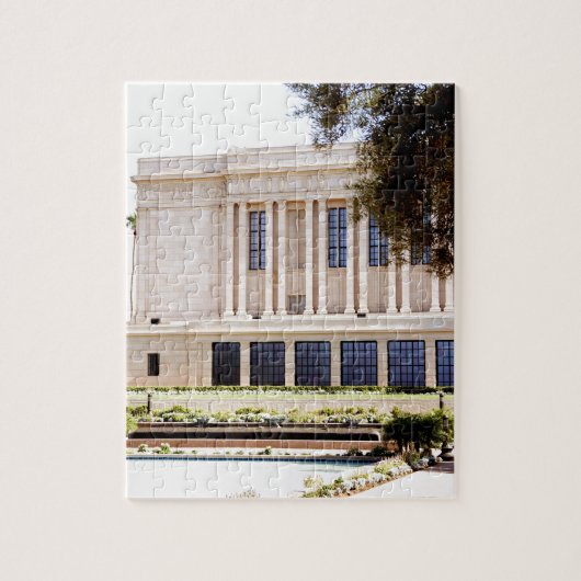lds mormoonse mesa arizona tempel foto legpuzzel (Verticaal)