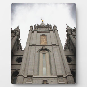 LDS Mormoonse Salt Lake City Tempel foto Fotoplaat