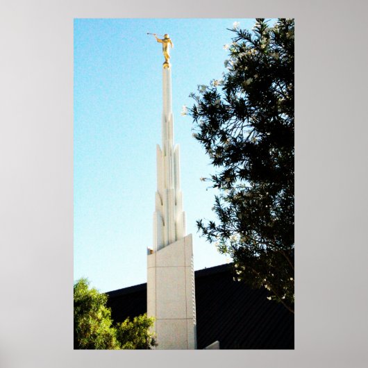 lds mormoonse tempel las vegas nv poster (Voorkant)