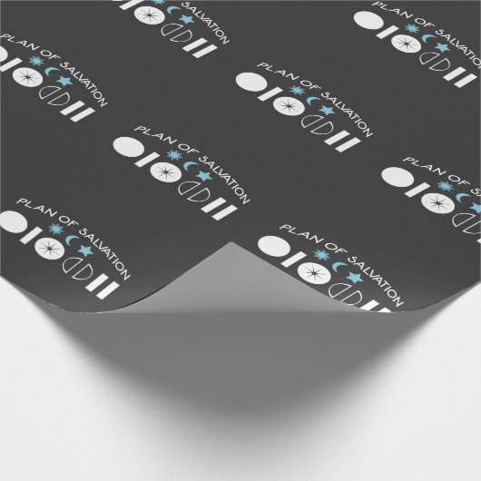 LDS Plan of Salvation Mormon Missionary Gift Cadeaupapier (Hoek)