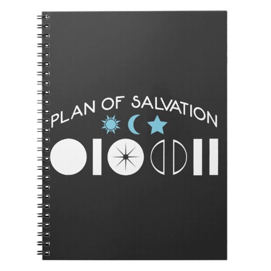 LDS Plan of Salvation Mormon Missionary Gift Notitieboek (Voorkant)