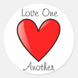 LDS - Primaire stickers - hou van elkaar