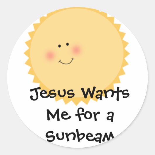 LDS Primary Stickers - Sunbeam (Voorkant)