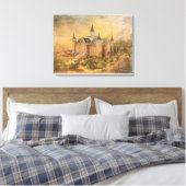 LDS Provo City Center Temple Canvas Afdruk (Insitu (Slaapkamer))