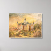 LDS Provo City Center Temple Canvas Afdruk (Voorkant)