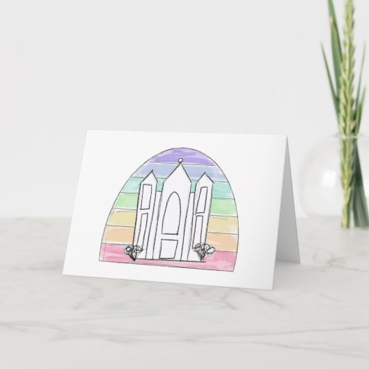 LDS Salt Lake City Kaart (Voorkant)
