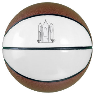 LDS Salt Lake City Tempel eenvoudige moderne mormo Basketbal