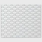 LDS Salt Lake City Tempel eenvoudige moderne mormo Cadeaupapier (Vlak)