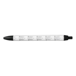 LDS Salt Lake City Tempel eenvoudige moderne mormo Zwarte Inkt Pen