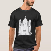 LDS Salt Lake City Temple eenvoudig modern mormon T-shirt (Voorkant)