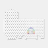 LDS Salt Lake City Temple rainbow sunset mormon Bedankdoosjes (Uitgevouwen)