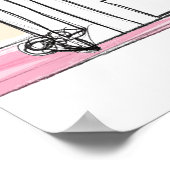 LDS Salt Lake City Temple rainbow sunset mormon Poster (Hoek)