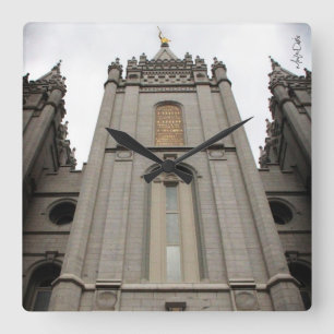 lds salt lake city ut tempelklok vierkante klok