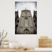 LDS Salt Lake City, UT tempelposter - groot Poster (Keuken)