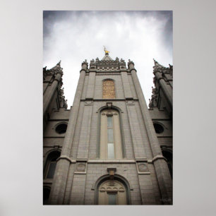 LDS Salt Lake City, UT tempelposter - groot Poster