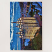 LDS Salt Lake Temple Utah jigzaag puzzel (Verticaal)