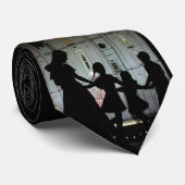 LDS Stropdas-SL Tempel; de Families zijn altijd Stropdas (Opgerold)