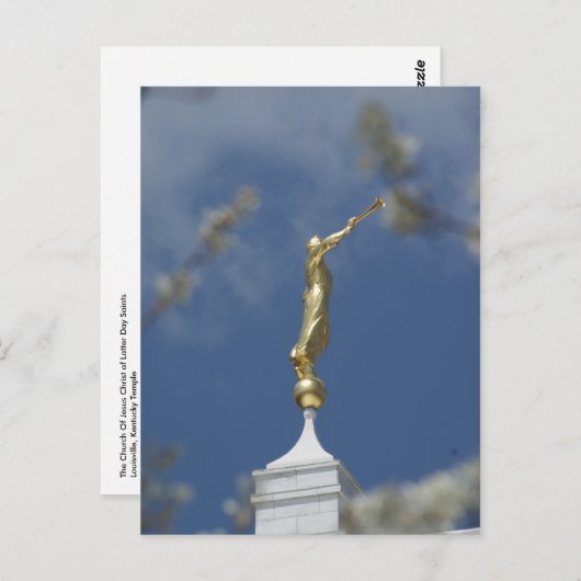 LDS Temple Briefkaart (Voorkant / Achterkant)