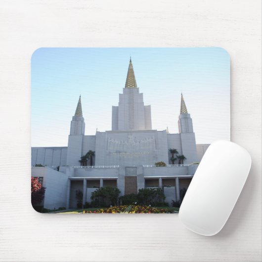 LDS Temple - Oakland, CA Mousepad Muismat (Met muis)