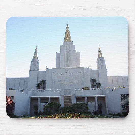 LDS Temple - Oakland, CA Mousepad Muismat (Voorkant)
