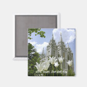 LDS Temple, Salt Lake City Magneet (Voorkant / Achterkant)