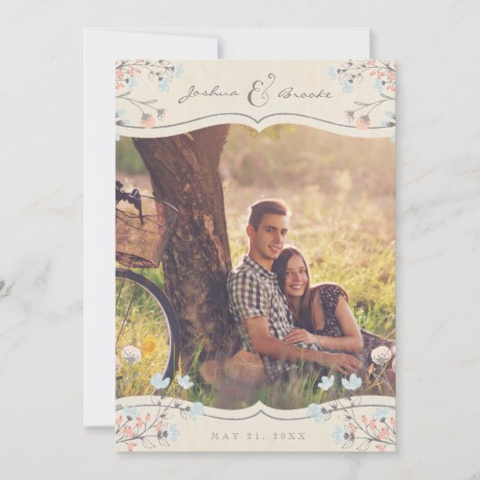 LDS TEMPLE WEDDING INVITATION | Foto  Kaart (Voorkant)