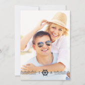 LDS WEDDING INVITATION | Nautical Lighthouse Kaart (Voorkant)