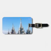 lds zout meer stad tempple angel moroni bagagelabel (Voorkant horizontaal)