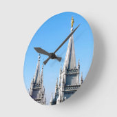 lds zout meer stad tempple angel moroni ronde klok (Hoek)