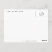 Le Bain Briefkaart (Achterkant)