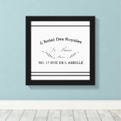 Le Bain Canvas Art Print (Insitu (Houten vloer))