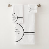 Le Bain Paris Bathroom Towel Set Bad Handdoek (Insitu)