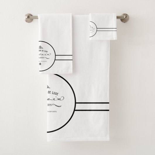 Le Bain Paris Bathroom Towel Set Bad Handdoek (Insitu)