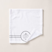 Le Bain Paris Bathroom Towel Set Bad Handdoek (Wasdoekje)
