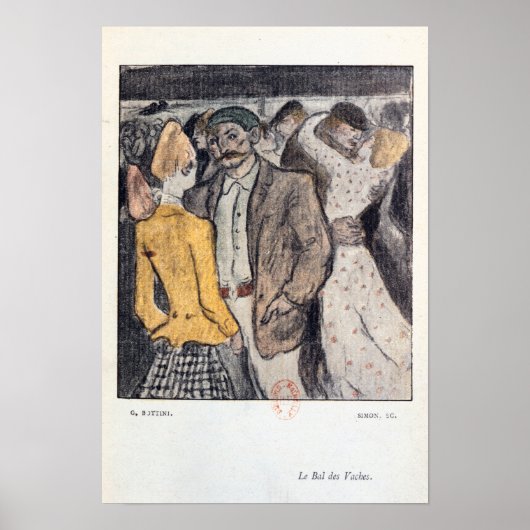 Le Bal de Vaches' Poster (Voorkant)