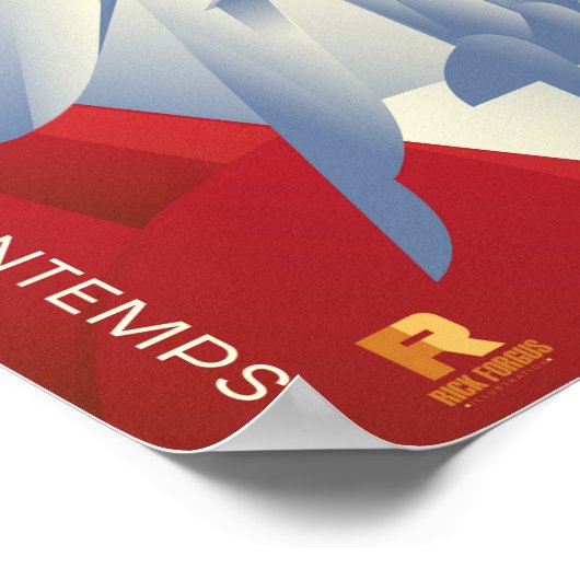 LE BAL FLEURI-poster Poster (Hoek)