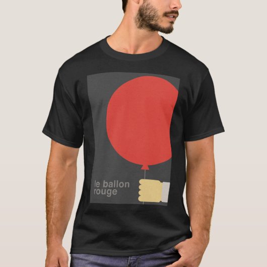 Le Ballon Rouge (Rode ballon) klassieke T-Shirt (Voorkant)