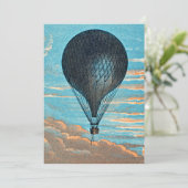 Le Ballon van E. Pichot Bedankkaart (Staand voorkant)