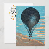 Le Ballon van E. Pichot Bedankkaart (Voorkant / Achterkant)