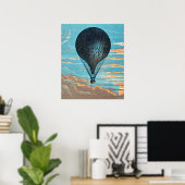 Le Ballon van E. Pichot Poster (Thuiskantoor)