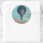 Le Ballon van E. Pichot Ronde Sticker (Tas)
