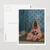 Le Barde Noir van Jean-Léon Gérôme, c1888 Briefkaart (Voorkant / Achterkant)