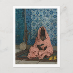 Le Barde Noir van Jean-Léon Gérôme, c1888 Briefkaart