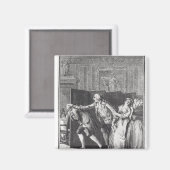 Le Baron chassa Candide du Chateau Magneet (Voorkant / Achterkant)
