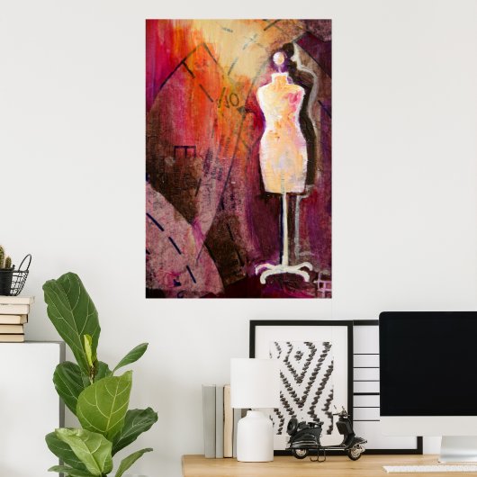 Le Beau ideaal - Canvas print (Thuiskantoor)