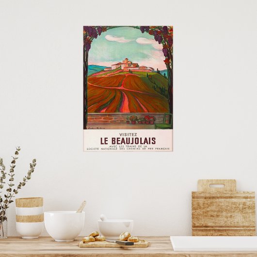 LE BEAUJOLAIS POSTER (Keuken)