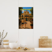 Le Beausset, Frankrijk – Oude Reisposter Poster (Keuken)