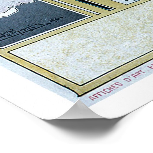 Le Bec Liais Dethrone l'ectricite Poster (Hoek)