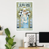 Le Bec Liais Dethrone l'ectricite Poster (Thuiskantoor)